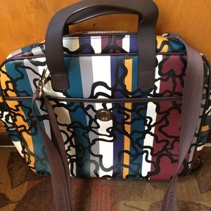 Colourful & trendy Tous leather satchel